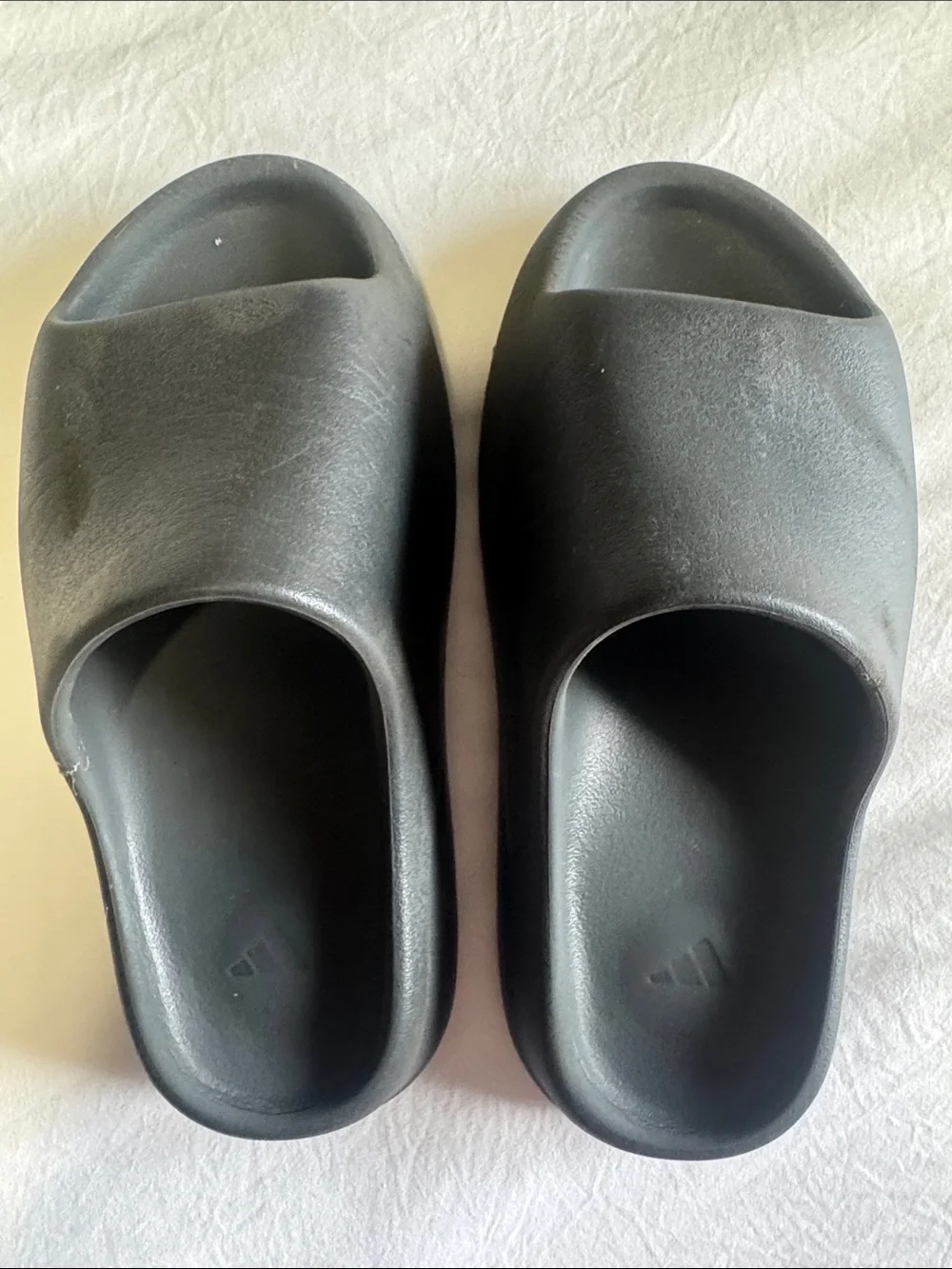 adidas Black Slip-On Slide Sandals